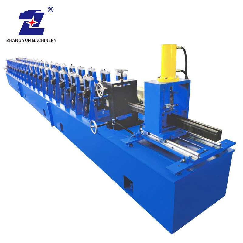 Excellent Quality with Plc Control CZ Steel Section Purlin Profile Interchangeable Roll Forming Machine 