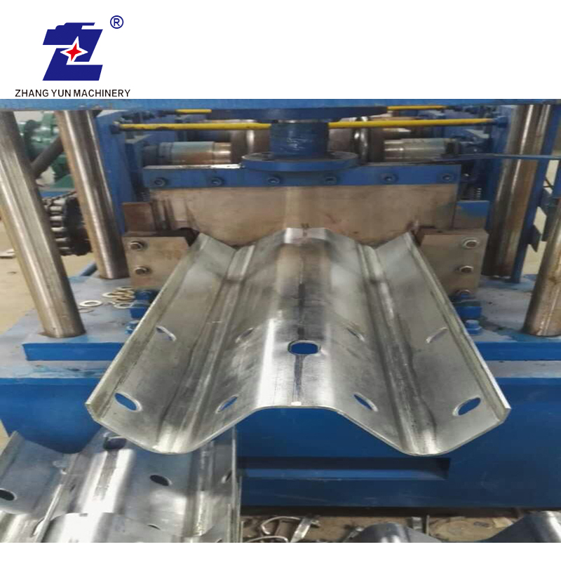  2 Waves Or 3 Waves Steel W Beam Highway Guardrail cold Roll Forming Machine 