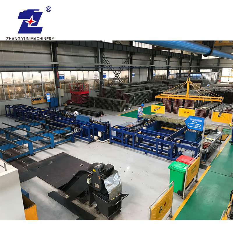 T114B Horizontal Transfer Conveyor Elevator Parts Production Line Guide Rail Making Machine
