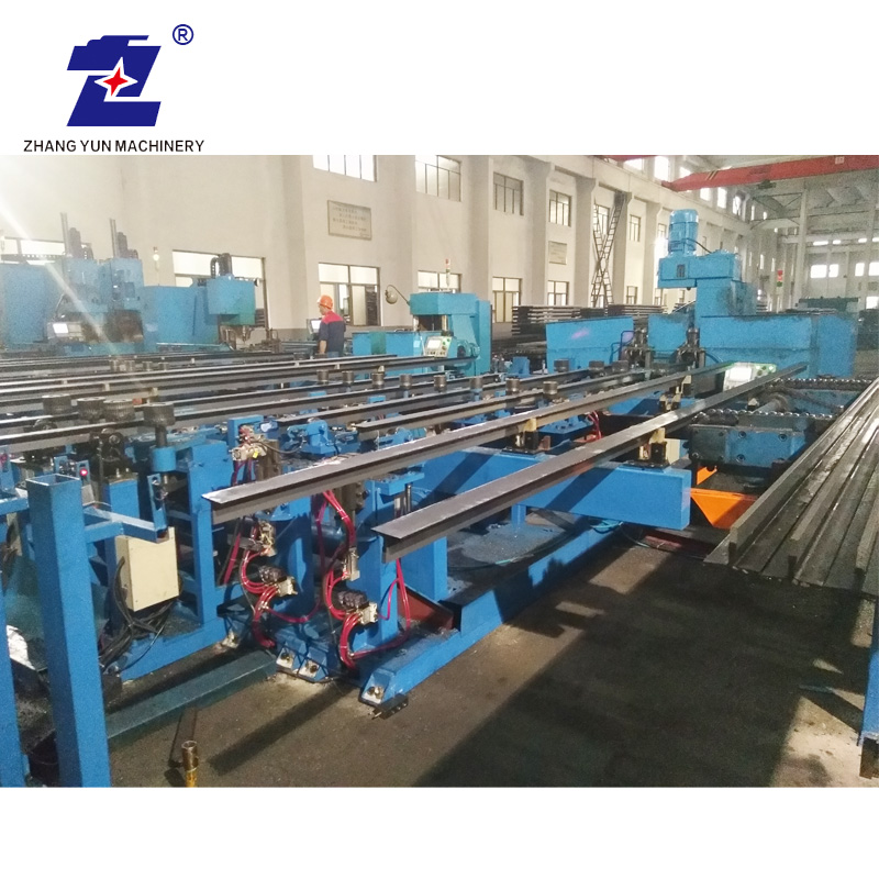 High Precision Machined T Shaped Guide Rail Processing Production Line for Lift