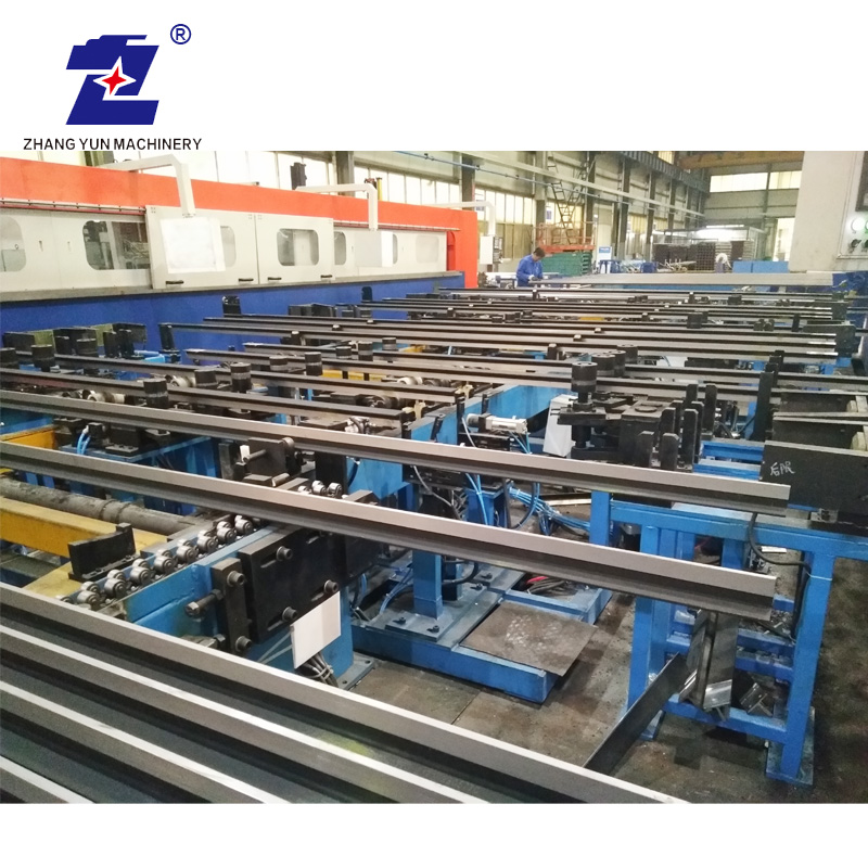 High Accuracy Steel Lift Parts Making Machine Machined Elevator Guide Rail Machine