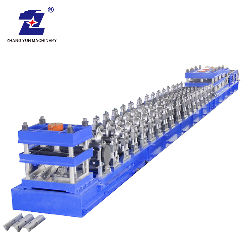Top Quality Customized Steel Highway Crash Barrier Guardrail Profiles Roll Forming Machine