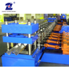 PLC Control Steel Profile Making Highway Guardrail Cold Roll Forming Machine