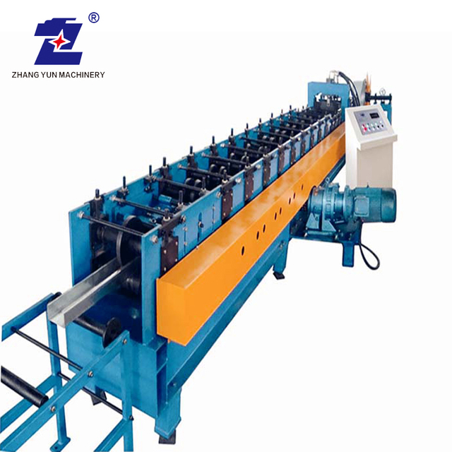 Fully Automatic Metal Steel C Z U Purlin Interchangeable Roll Forming Machine