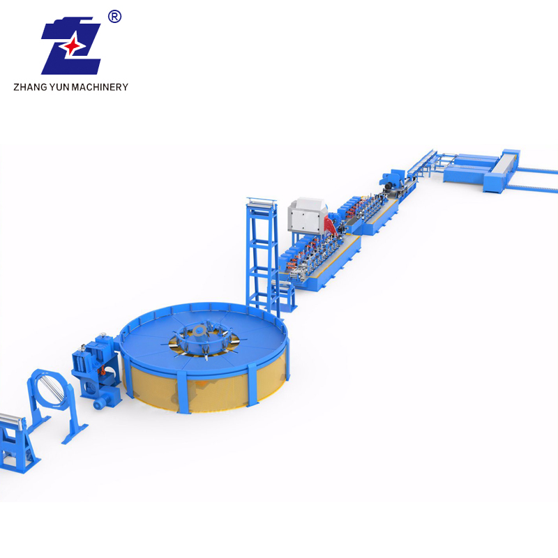 Good Function Aluminum Tube High Frequency Welded Pipe Mill Forming Machine 