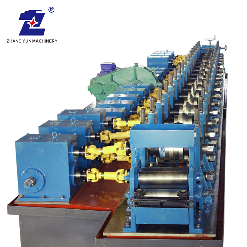Steel Profile Elevator Rail Roll Forming Production Line Elevator Rolling Guide Rail Machinery