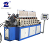 Automatic Steel Locking Ring End Roll Forming Clamp Making Machine