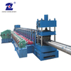 with Hydraulic Decoiler High Speed Road W Beam Highway Guardrail Sheet Cold Roll Forming Machine