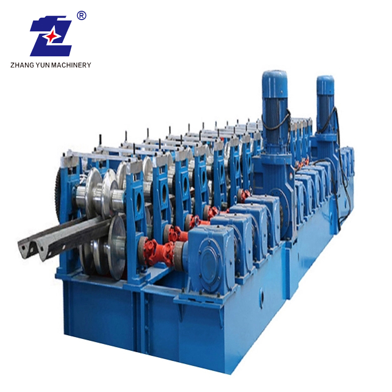 Highway Fencing Guardrail Galvanized Iron Sheet Roll Forming Machine
