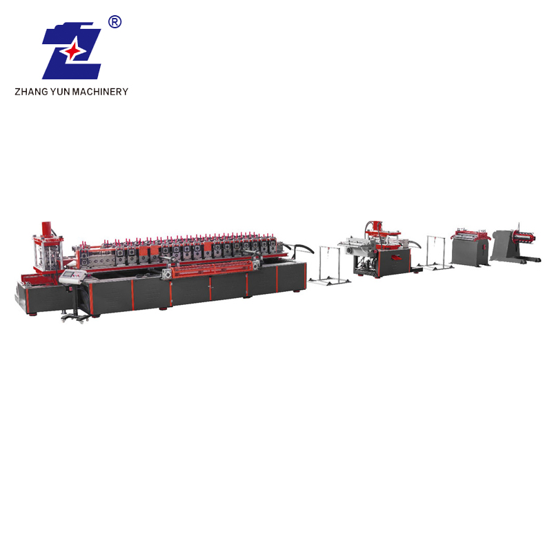 Good Quality T Type High speed Elevator Hollow Guide Rail Roll Forming Machine