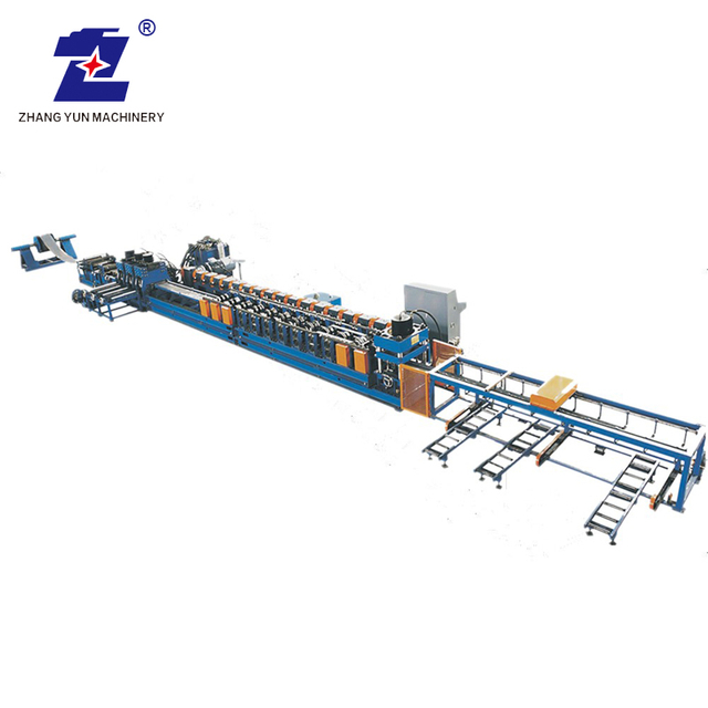 Automatic W Beam Fence Protection Highway Guardrail Roll Forming Machine
