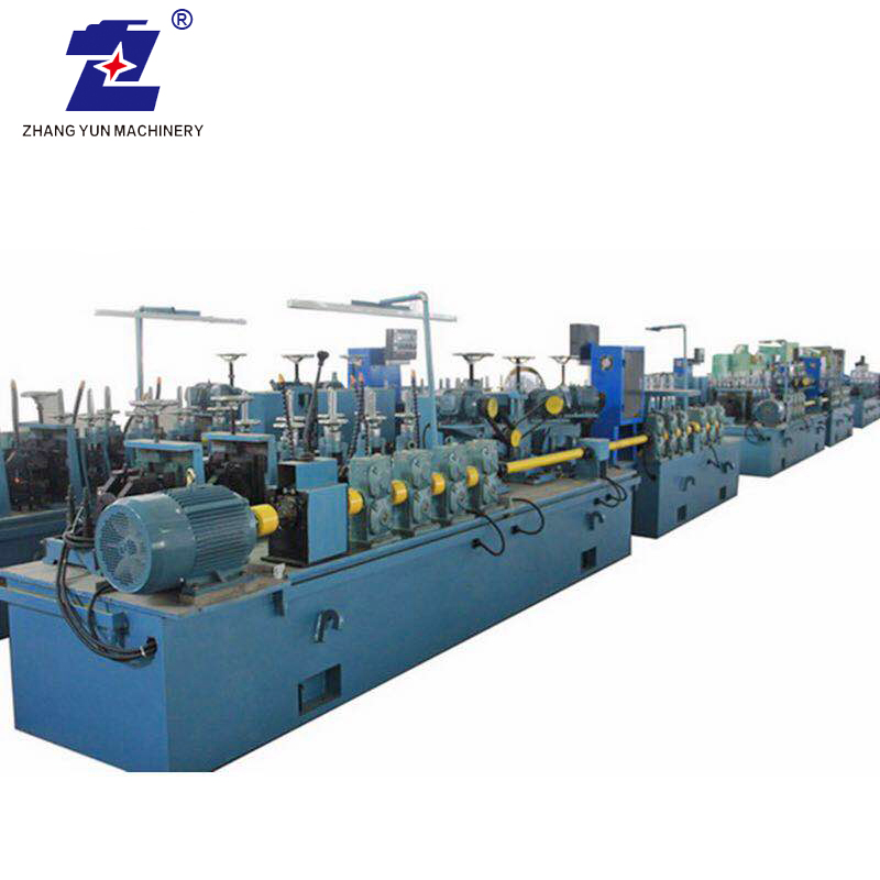Automatic Stainless Steel Welded Hollow Pipe Square Tube Making Machine